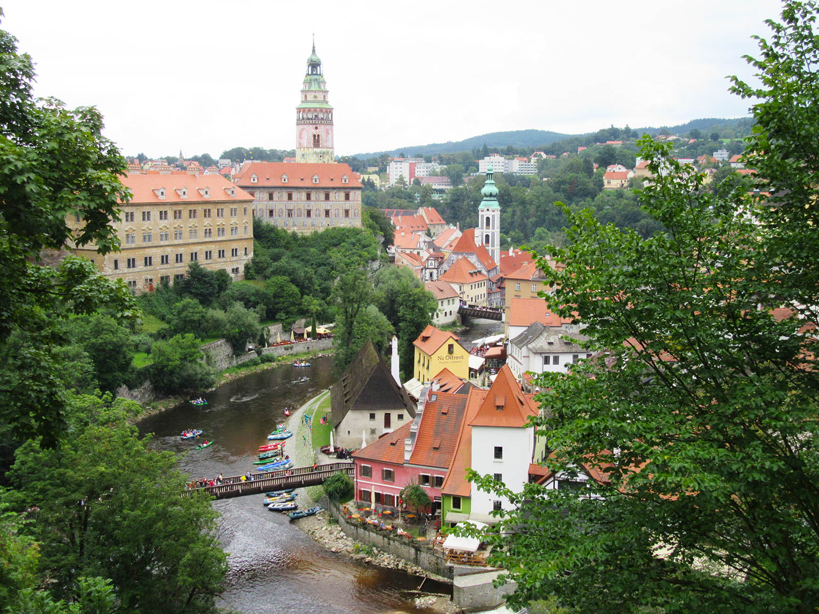 The picturesque town of Český Krumlov. Credit: Carolina Valenzuela