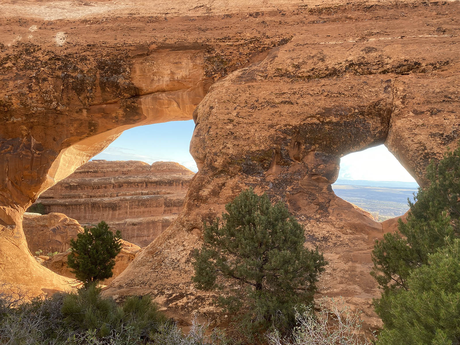 Partition Arch. Arches National Park, Utah. Credit: Carolina Valenzuela
