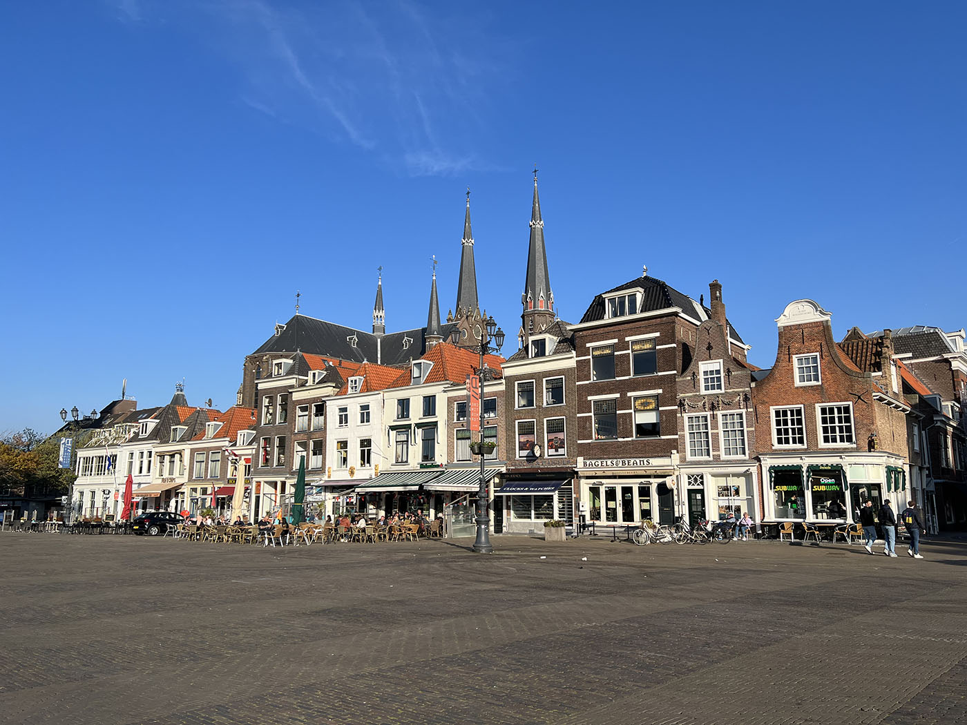Delft's market square. Credit: Carolina Valenzuela