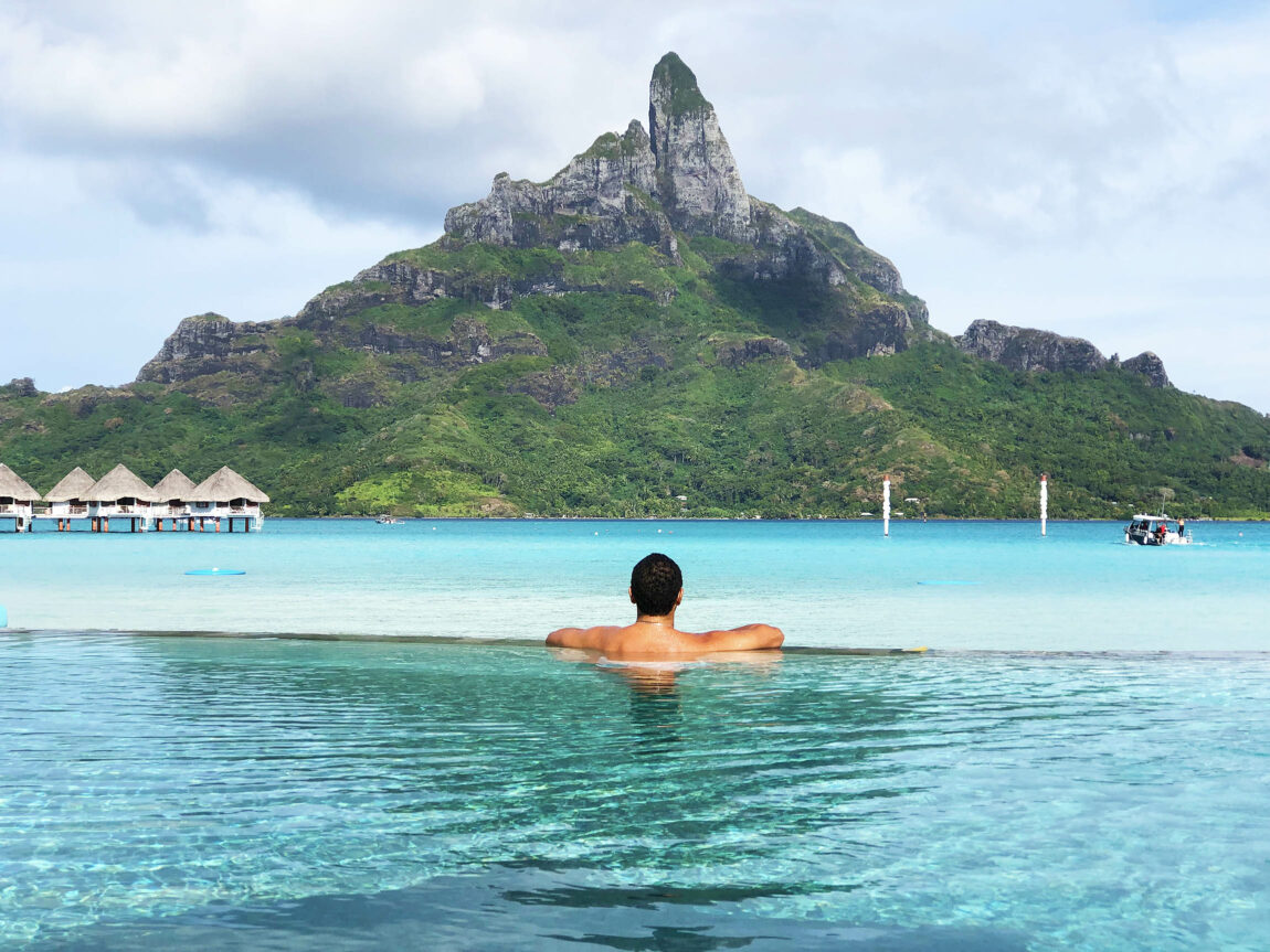 View from Le Meridien Bora Bora