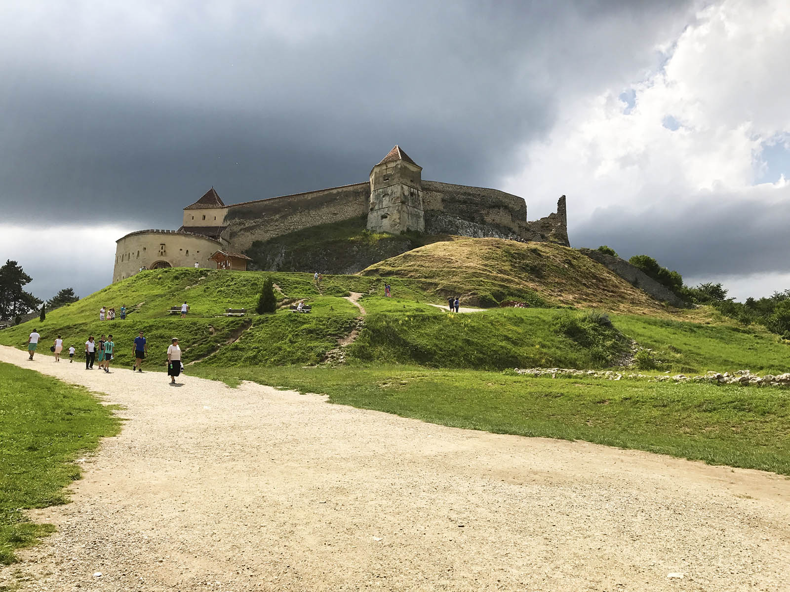 Rasnov Fortress in Romania. Credit: Carolina Valenzuela