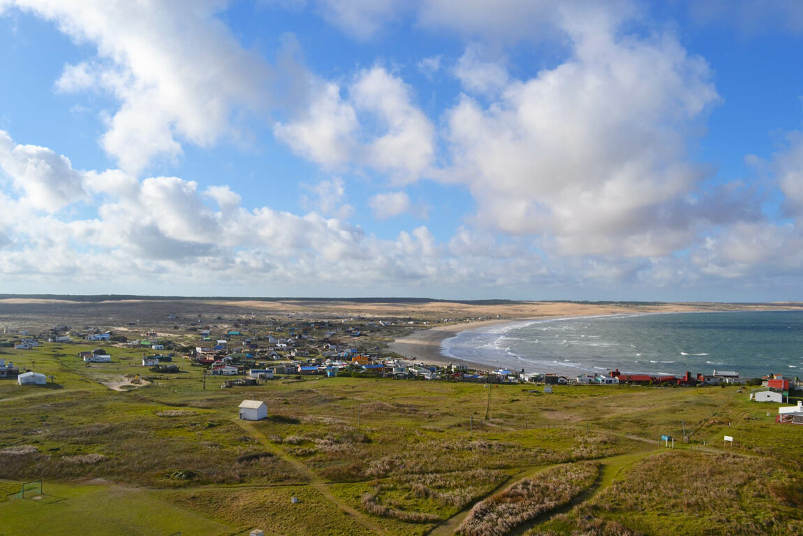 View towards the village. Credit: Niki Biller