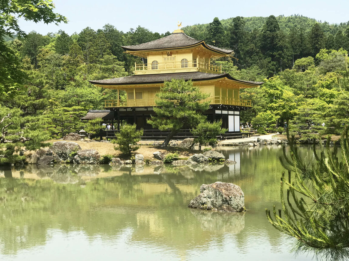 The Golden Pavilion in Kyoto, Japan. Credit: Carolina Valenzuela