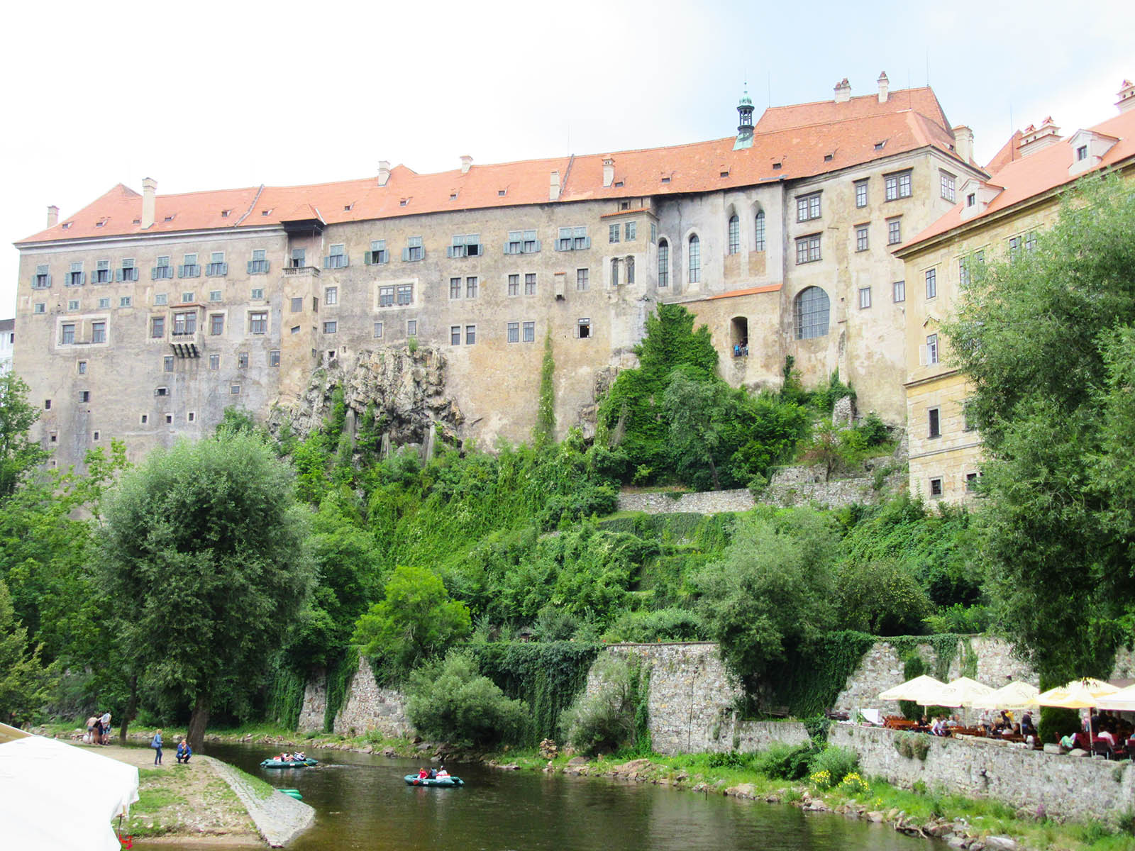 The castle dominating the city of Český Krumlov. Credit: Carolina Valenzuela