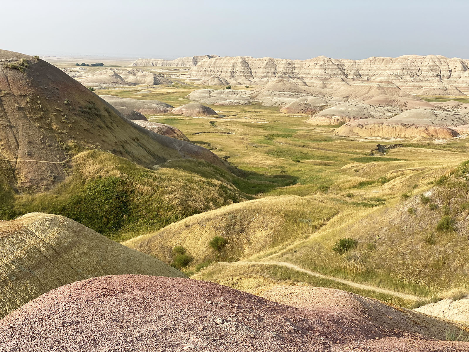 Yellow Mounds Overlook. Badlands National Park, South Dakota. Credit: Carolina Valenzuela