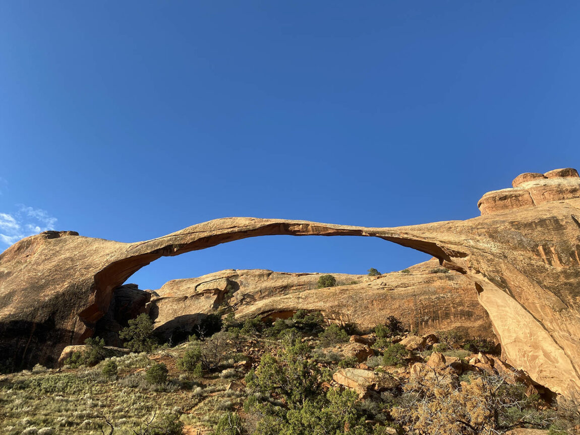 Landscape Arch in Arches National Park, Utah. Credit: Carolina Valenzuela