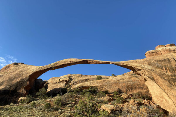 Landscape Arch in Arches National Park, Utah. Credit: Carolina Valenzuela
