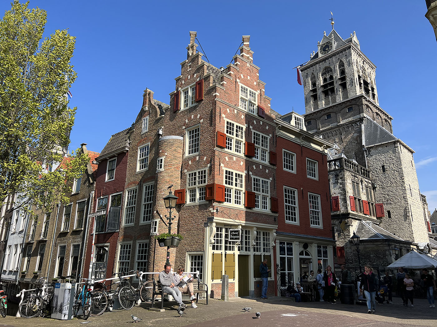 Beautiful streets of Delft, Netherlands. Credit: Carolina Valenzuela