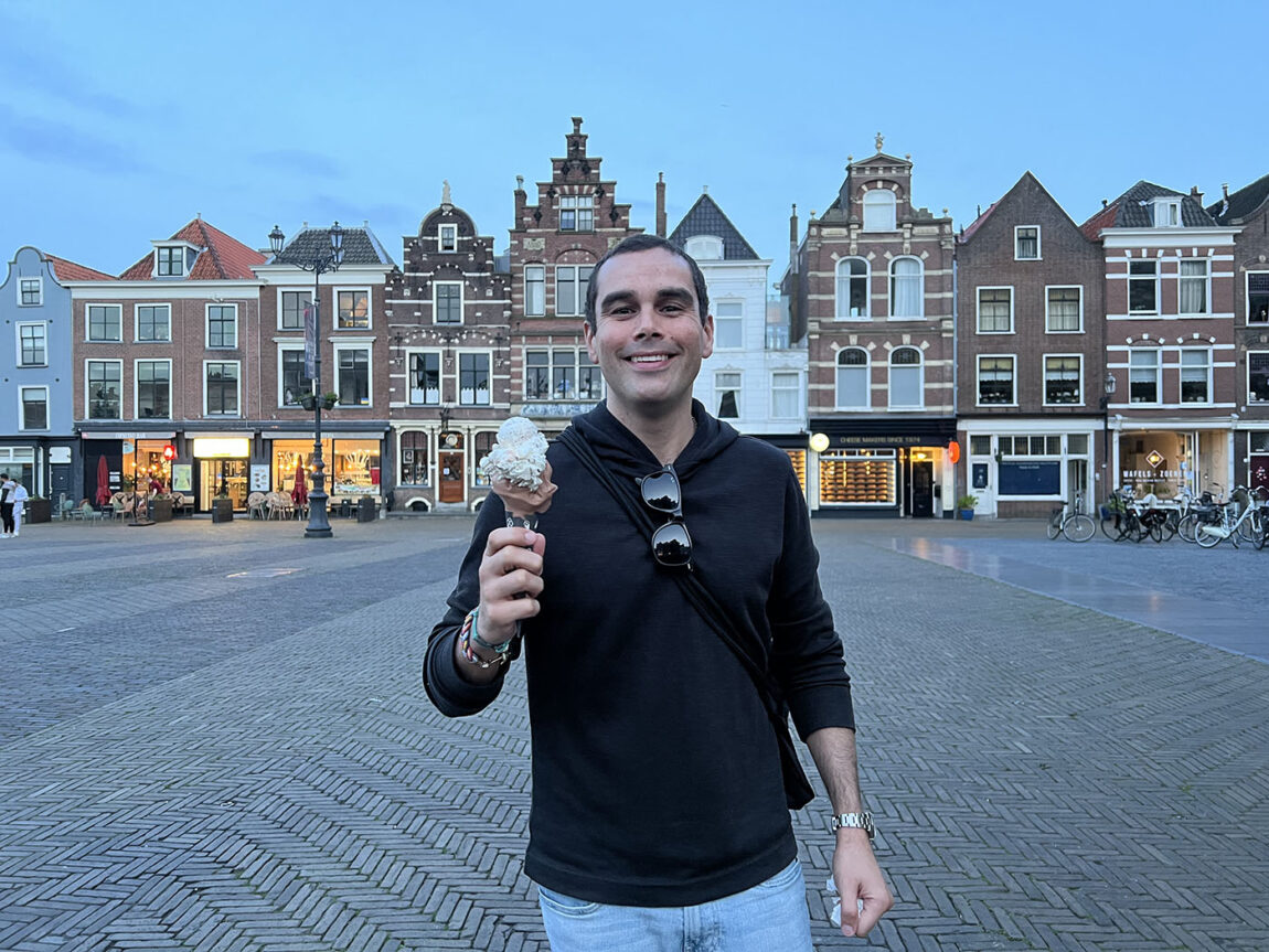 Delft’s Market Square. Credit: Carolina Valenzuela