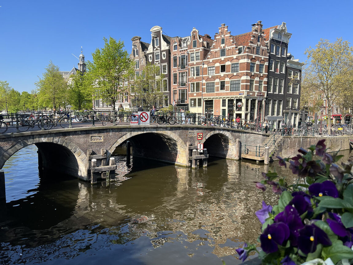 Gorgeous canal in Amsterdam. The Netherlands. Credit: Carolina Valenzuela