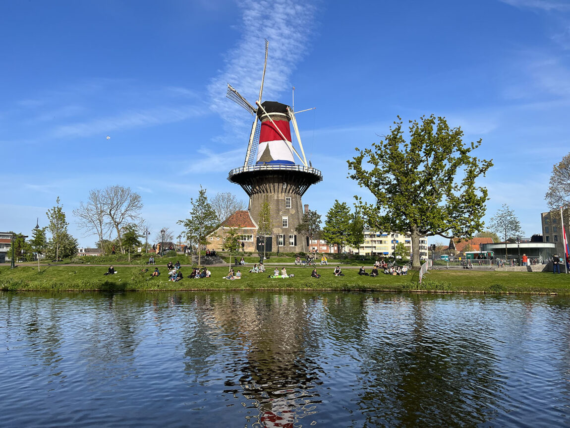 Windmill De Valk. Leiden, The Netherlands. Credit: Carolina Valenzuela