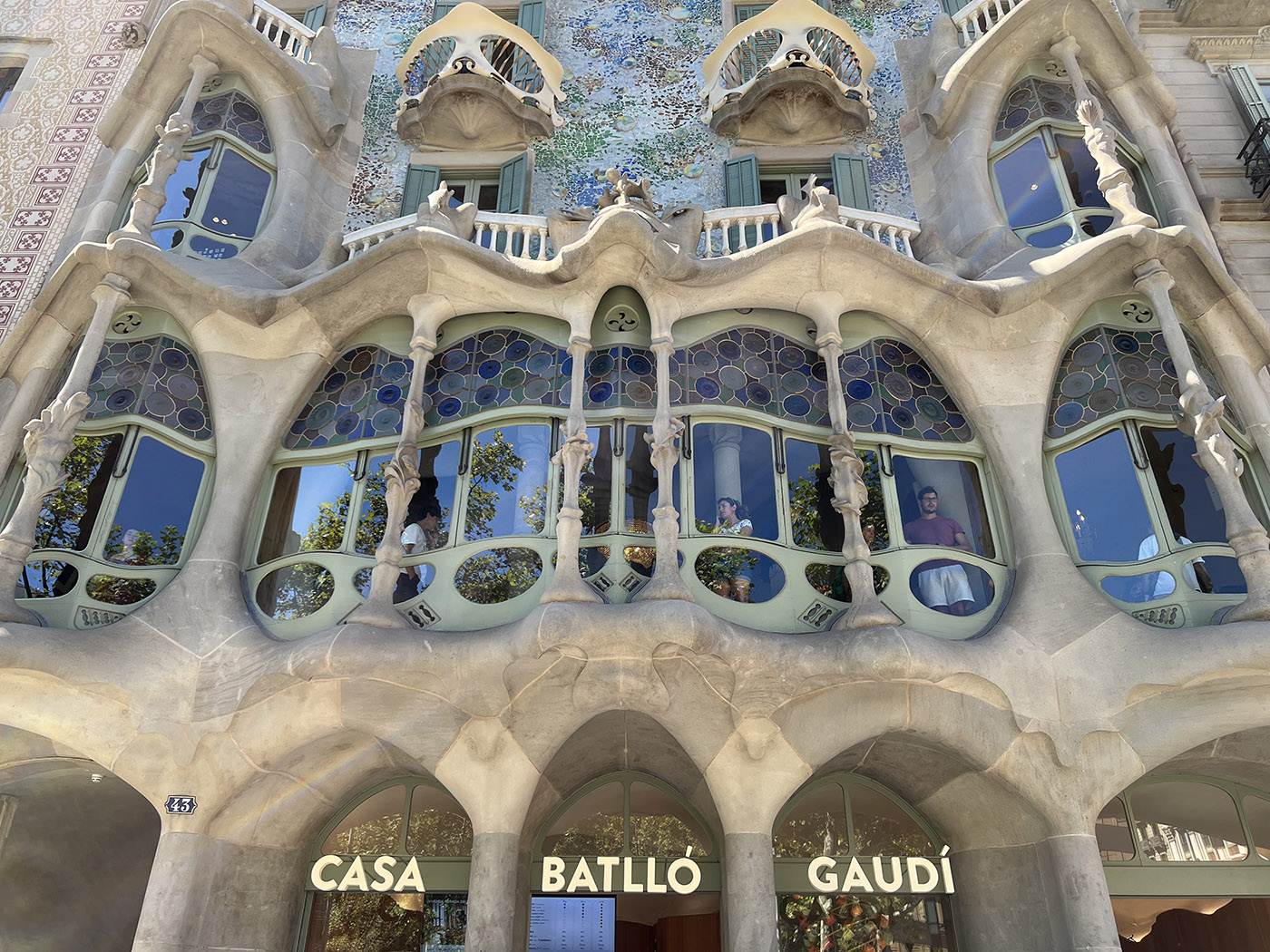 Casa Batllo. Baarcelona, Spain. Credit: Carolina Valenzuela