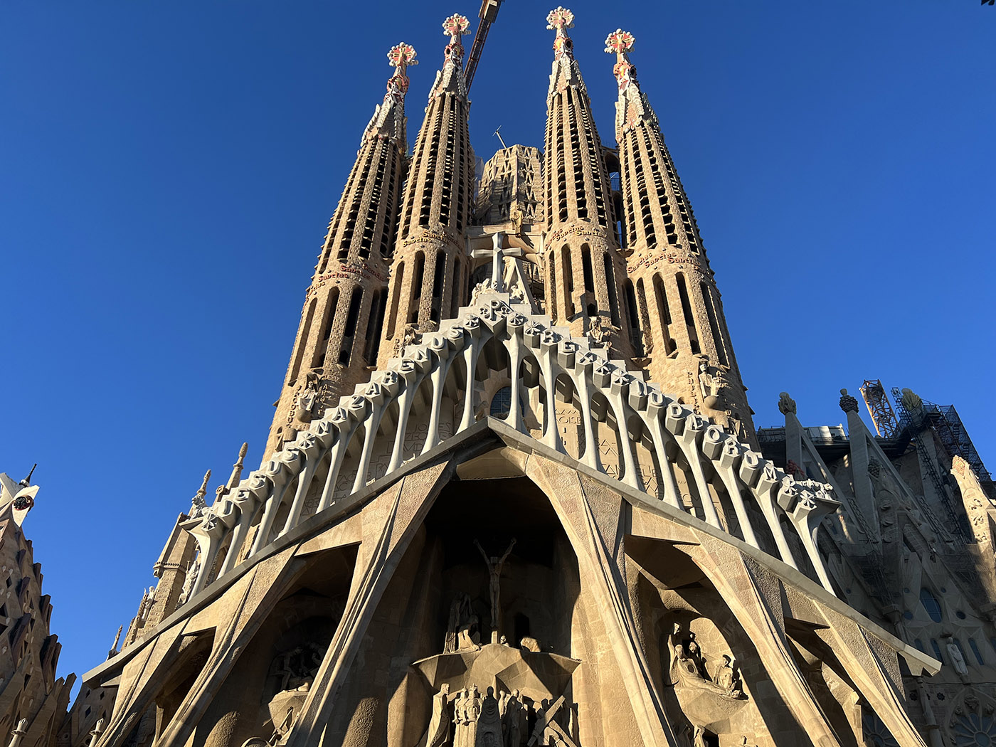 La Sagrada Familia. Barcelona, Spain. Credit: Carry on Caro