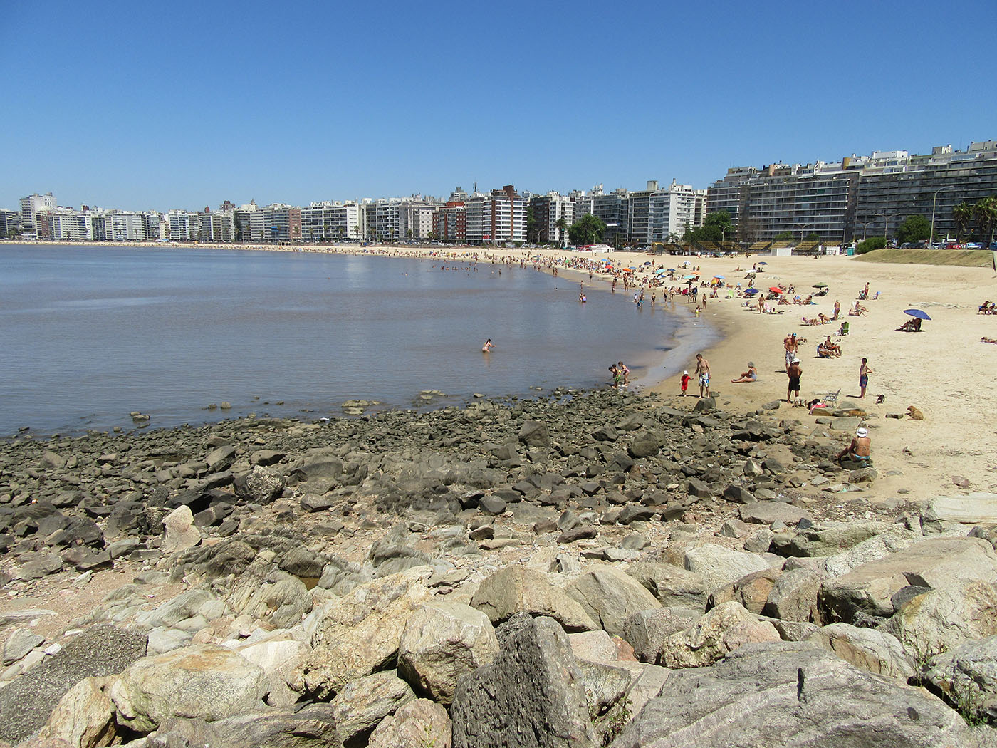 Rambla de Montevideo, Uruguay. Credit: Carry on Caro