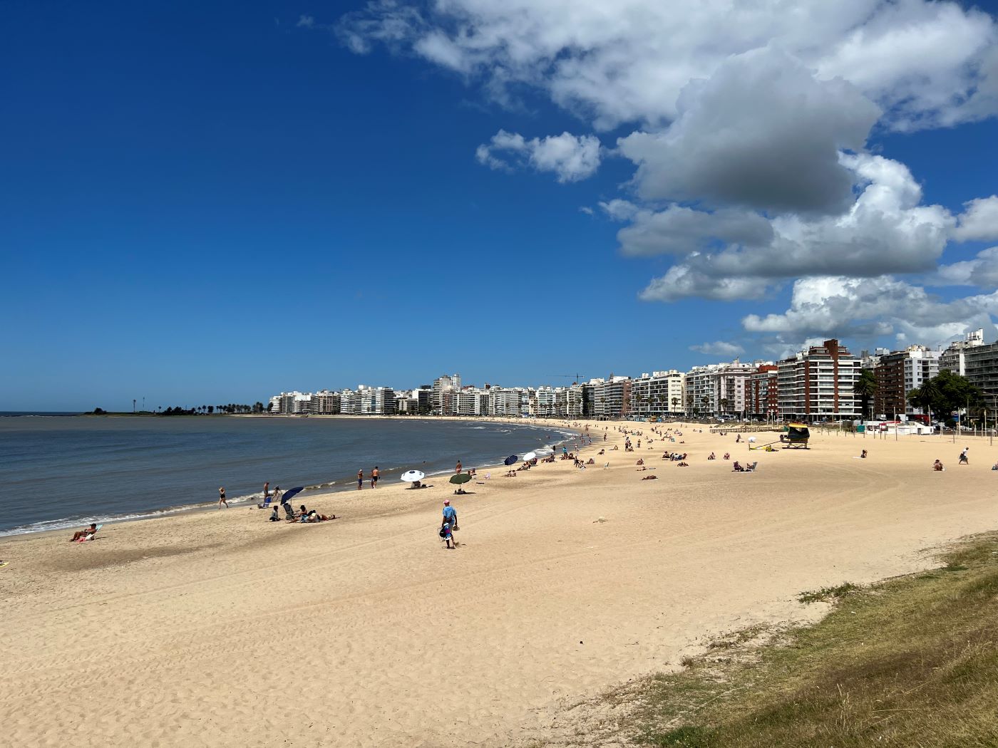 Playa Pocitos. Montevideo, Uruguay. Credit: Carry on Caro