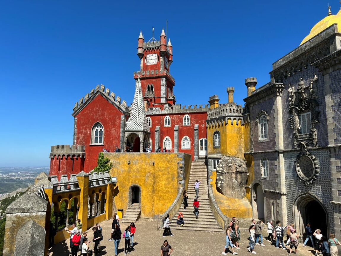 Pena Palace. Sintra, Portugal. Credit: Carry on Caro