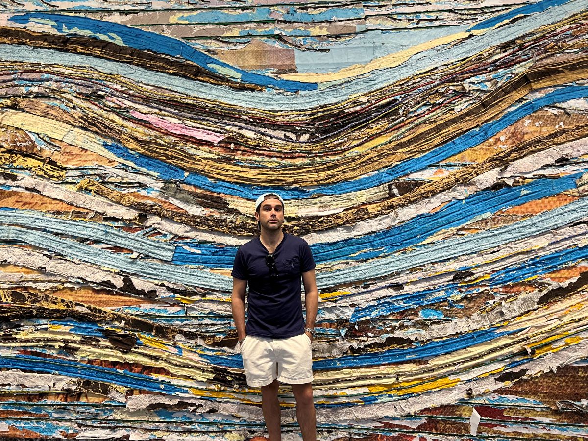 Mark Bradford: Pickett’s Charge exhibit. Hirshhorn museum, Washington DC. Credit: Carry on Caro
