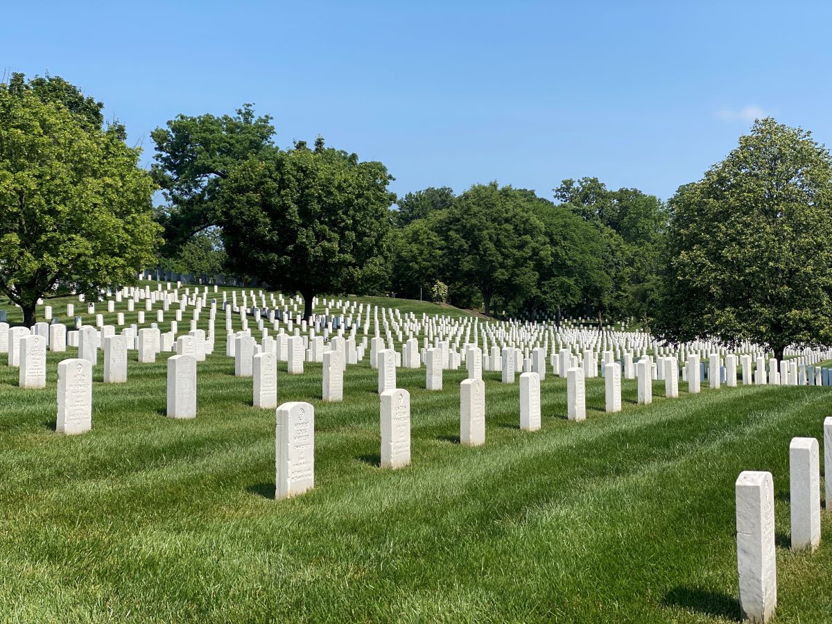Arlington cemetery. Washington DC, US. Credit: Carry on Caro