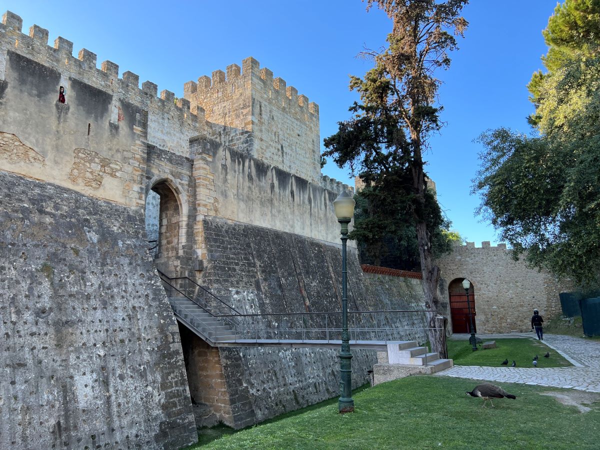 Castelo de São Jorge. Lisbon, Portugal. Credit: Carry on Caro