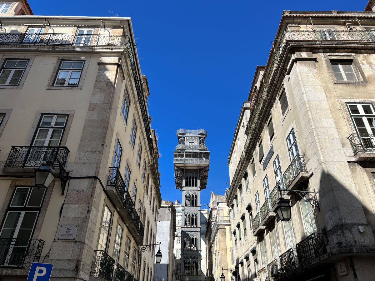 Elevador de Santa Justa. Lisbon, Portugal. Credit: Carry on Caro