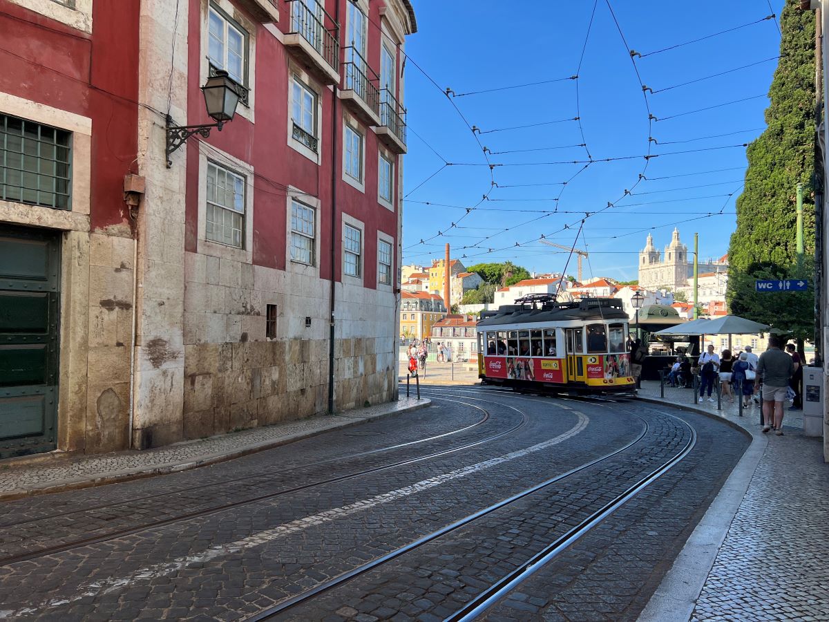 Miradouro das Portas do Sol. Lisbon, Portugal. Credit: Carry on Caro