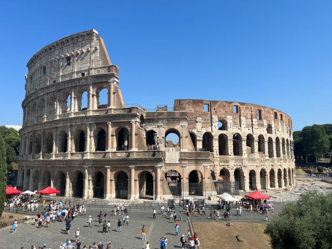 The Colosseum. Rome, Italy. Credit: Carry on Caro