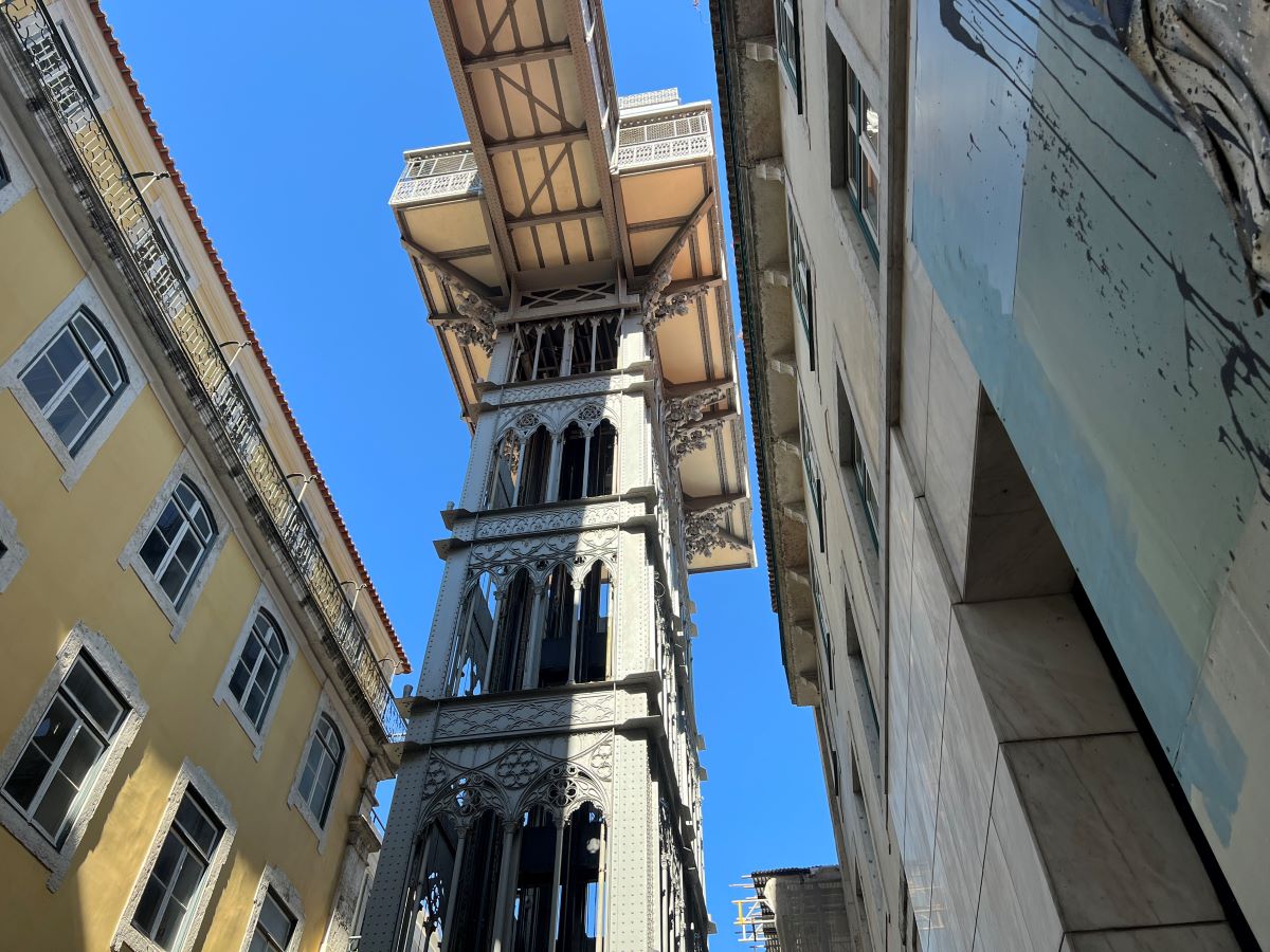 Elevador de Santa Justa. Lisbon, Portugal. Credit: Carry on Caro