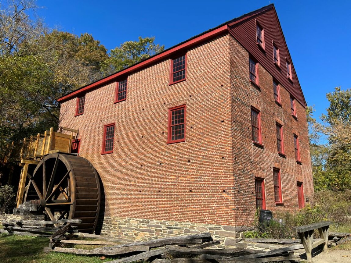 Colvin Run Mill. Virginia, United States. Credit; Carry on Caro