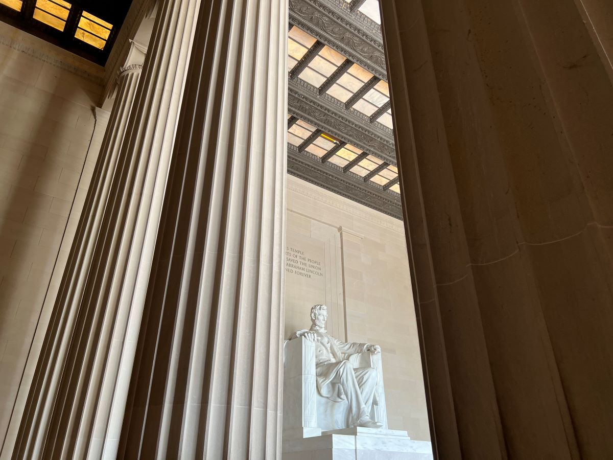 Lincoln Memorial. Washington DC, United States. Credit: Carry on Caro