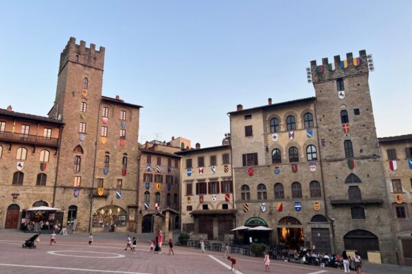 Piazza Grande. Arezzo, Italy. Credit: Carry on Caro