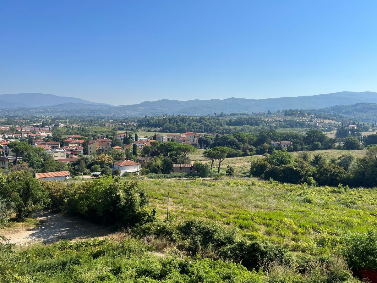 View from Parco il Prato Arezzo, Italy. Credit: Carry on Caro
