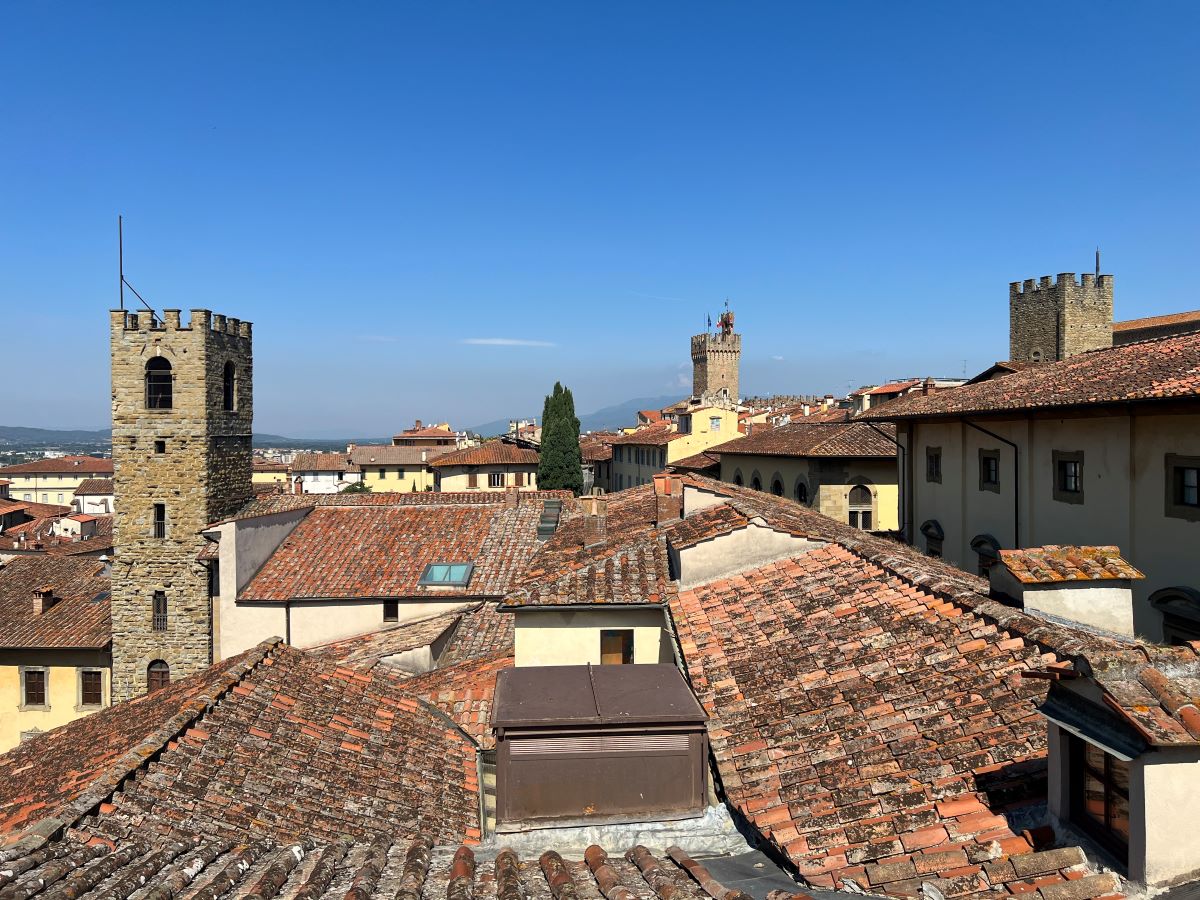 View from the Clock Tower. Arezzo, Italy. Credit: Carry on Caro